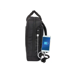 Mochila safta para portatil 13,3''+usb real madrid premium 110x290x390 mm