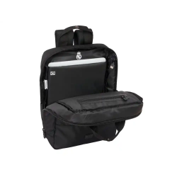 Mochila safta para portatil 13,3''+usb real madrid premium 110x290x390 mm