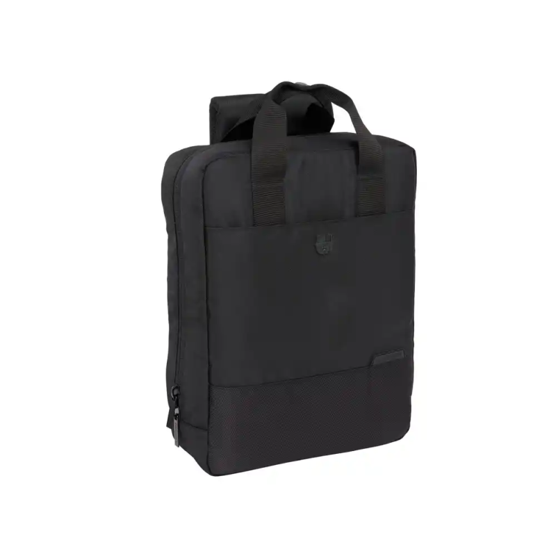 Mochila safta para portatil 13,3''+usb f.c. barcelona premium black 110x290x390 mm