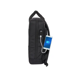 Mochila safta para portatil 13,3''+usb f.c. barcelona premium black 110x290x390 mm