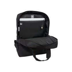Mochila safta para portatil 13,3''+usb f.c. barcelona premium black 110x290x390 mm
