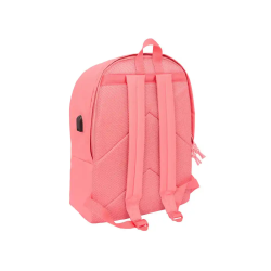 Mochila safta doble para portatil 15,6/'+usb f.c. barcelona girl 180x310x440 mm