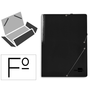 Carpeta liderpapel gomas...