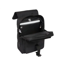 Mochila safta con solapa portatil 13,3''+usb f.c. barcelona premium black 120x290x390 mm