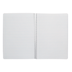 Cuaderno espiral liderpapel a4 a4 pautaguia tapa dura 80h 90 gr cuadro pautado 2,5 mm color amarillo