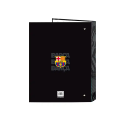 Carpeta 4 anillas mixtas safta folio f.c. barcelona black