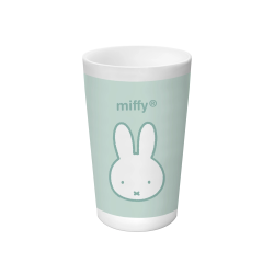 Set de platos cubiertos y vaso safta miffy menta 260x260x90 mm