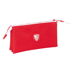 Bolso escolar portatodo safta triple sevilla f.c. corporativa 120x220x30 mm