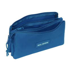 Bolso escolar portatodo safta triple real madrid girl 120x220x30 mm