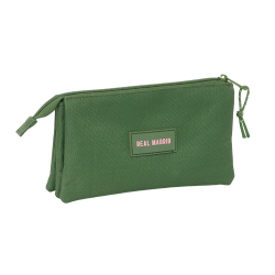 Bolso escolar portatodo safta triple real madrid girl 120x220x30 mm