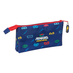 Bolso escolar portatodo safta triple pjmasks ready 120x220x30 mm
