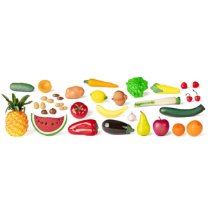 Juego miniland frutas...