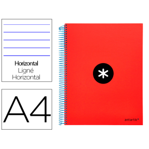 Cuaderno espiral a4 micro...