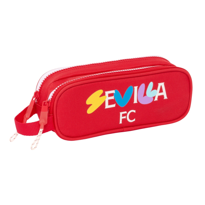 Bolso escolar portatodo safta doble sevilla f.c. corporativa 80x210x60 mm