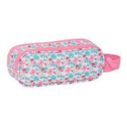 Bolso escolar portatodo safta doble reciclado moos floresistente 80x210x60 mm