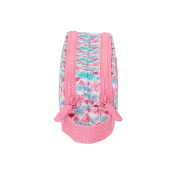 Bolso escolar portatodo safta doble reciclado moos floresistente 80x210x60 mm