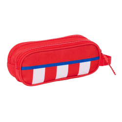 Bolso escolar portatodo safta doble atletico de madrid 80x210x60 mm