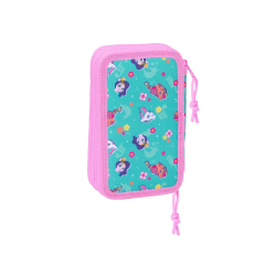 Plumier escolar safta doble pequeño 28 piezas my little pony magic 195x125x40 mm