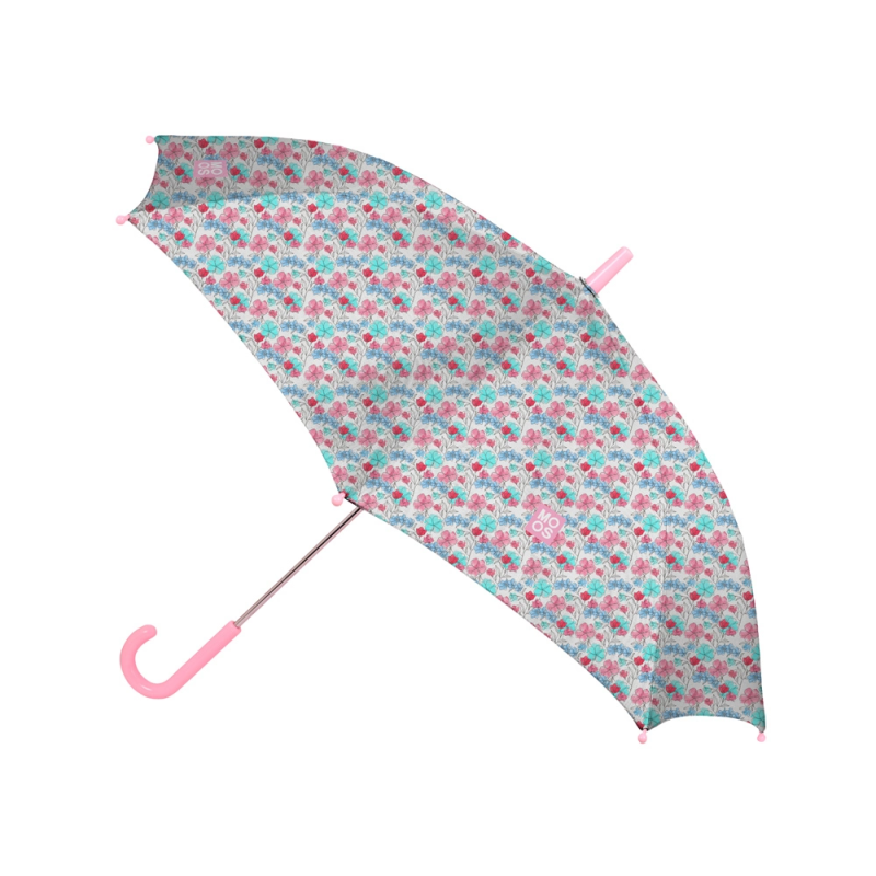 Paraguas manual safta 48 cm moos floresistente