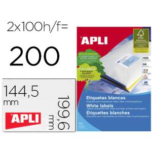 Etiqueta adhesiva apli 2423...