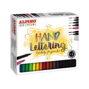 Set de dibujo alpino color experience lettering