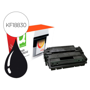 Toner compatible q-connect canon c724-hy i-sensys lbp 6750 / 6780 alto rendimiento negro 12500 paginas