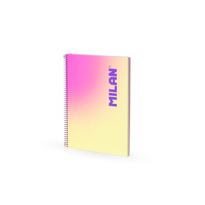 Cuaderno espiral milan...