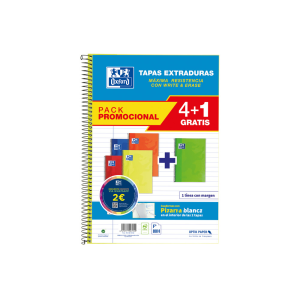 Cuaderno espiral oxford...
