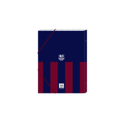 Carpeta clasificadora safta folio carton 12 departamentos f.c. barcelona