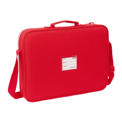 Cartera extraescolar safta resistente sevilla f.c. corporativa 280x380x60 mm