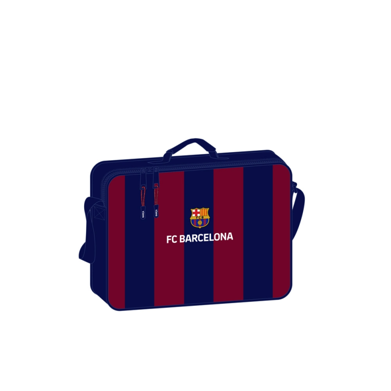 Cartera extraescolar safta resistente f.c. barcelona 280x380x60 mm