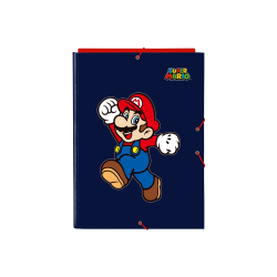 Carpeta carton folio gomas...