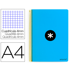Cuaderno espiral a4...