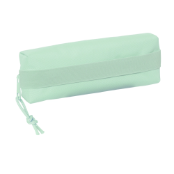 Bolso escolar portatodo safta rectangular con goma elastica 22 cm verde claro