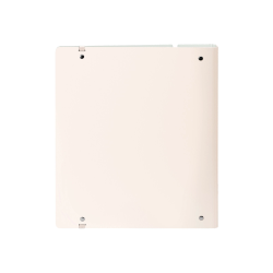 Carpeta con recambio safta din a4 cuadro 5 mm polipropileno foam 4 anillas 35mm rosa claro