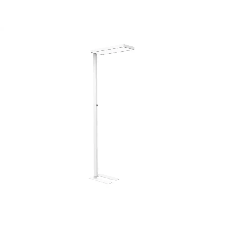 Lampara de escritorio maul led 65w 9200lm brillo regulable brazo fijo blanca