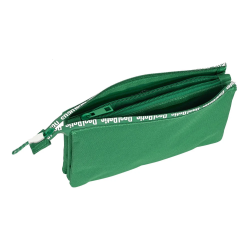 Bolso escolar portatodo safta triple reciclado real betis balompie 120x220x30 mm