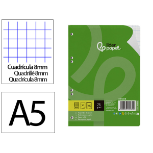 Recambio liderpapel din a5...