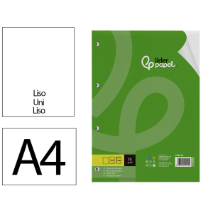 Recambio liderpapel a4 100...