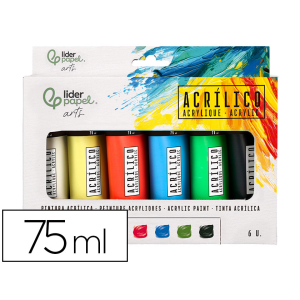 Pintura acrilica liderpapel...
