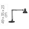 Lampara de escritorio maul metal 57w 1800lm brazo y cabezal giratorios negra