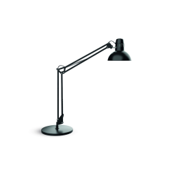 Lampara de escritorio maul metal 57w 1800lm brazo y cabezal giratorios negra