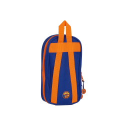 Plumier escolar safta valencia basket club mochila con 4 portatodos llenos 120x50x230 mm