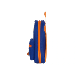 Plumier escolar safta valencia basket club mochila con 4 portatodos llenos 120x50x230 mm