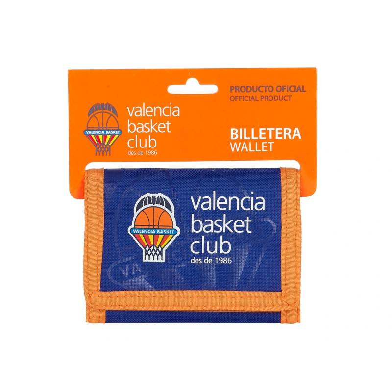 Bolso escolar safta portatodo valencia basket club billetera 125x95 mm