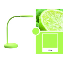 Lampara de escritorio maul led 5w 769lm luz calida brazo y cabezal giratorios verde