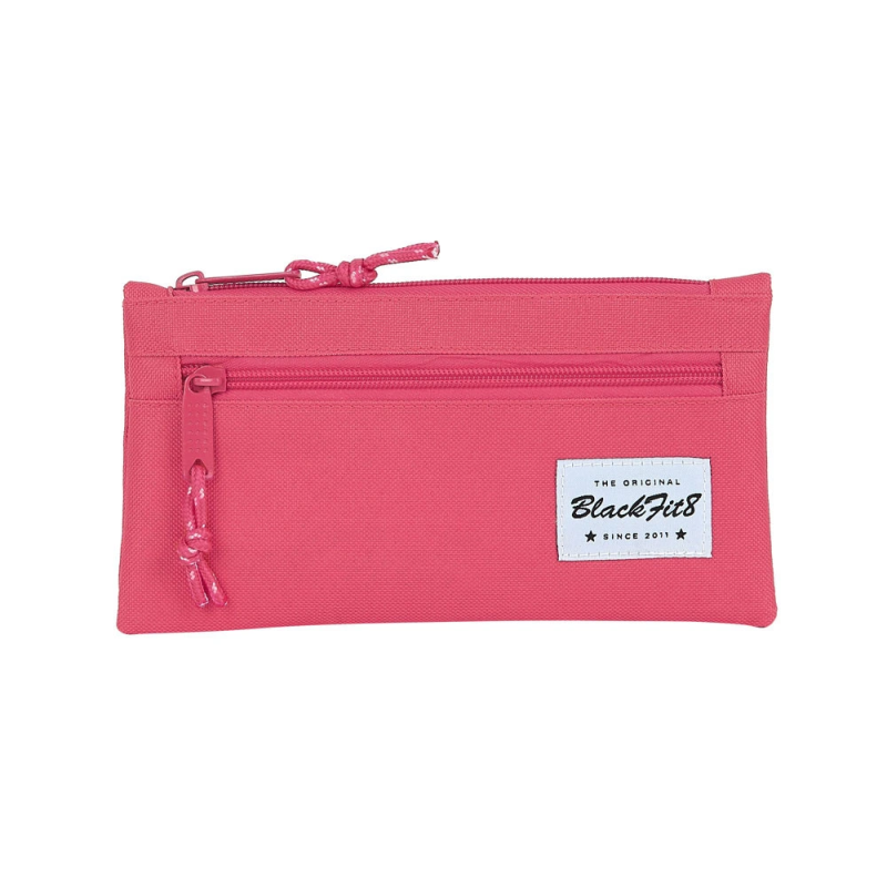 Bolso escolar safta portatodo blackfit8 /'fresa/' dos cremalleras 220xx110 mm