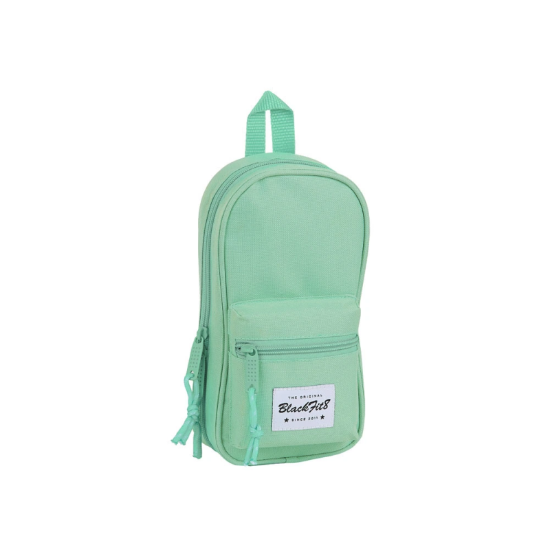 Plumier escolar safta blackfit8 /'turquesa/' mochila con 4 portatodos vacios 120x50x230 mm