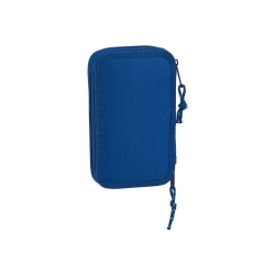 Plumier escolar safta blackfit8 /'oxford/' doble cremallera 28 piezas 125x40x195 mm