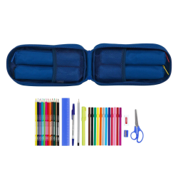 Plumier escolar safta blackfit8 /'oxford/' mochila con 4 portatodos llenos 120x50x230 mm